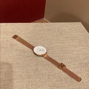 Rose Gold Watch with Adjustable Strap